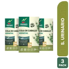 HANAN PERUVIAN SECRETS - Cola de Caballo Filtrante Hanan Tripack 25 und