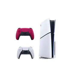 SONY - Consola Playstation 5 Slim Lectora de Discos + Mando Cosmic Red