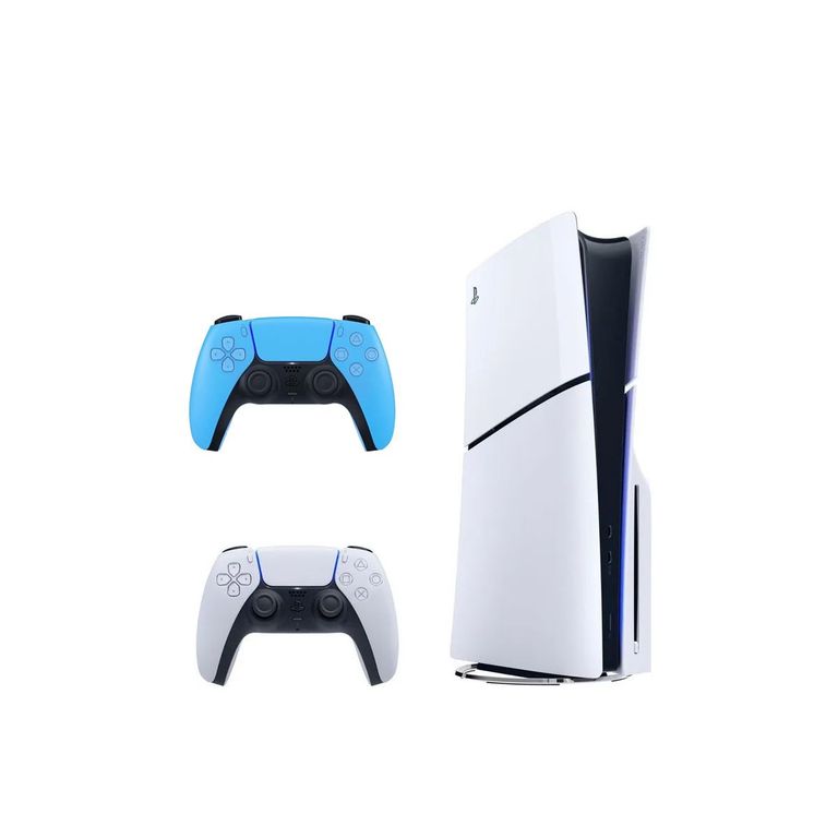 Consola Playstation 5 Slim Lectora de Discos + Mando Startlight Blue