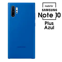 SAMSUNG - Silicone Case Para Note 10 Plus Azul