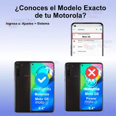 GENERICO - Mica para Motorola Moto G8 Cerámica Anti-Espía Antishock Resistente