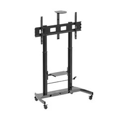 GENERICO - MONTECH - Pedestal con Ruedas para TV 60 a 100 Pulg / Soporta 100 kg