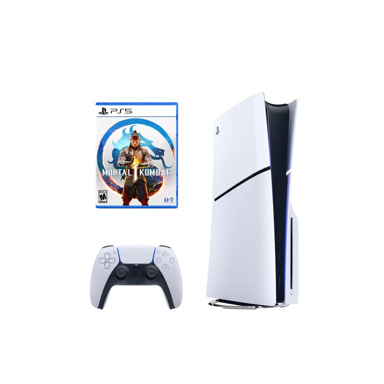 Consola Playstation 5 Slim Lectora de Discos + Mortal Kombat