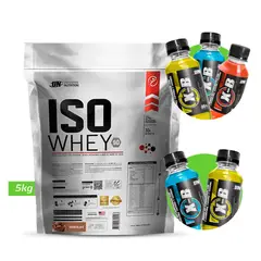 UNIVERSE NUTRITION - ISO WHEY 5 KG PROTEINA UN CHOCOLATE + REGALOS