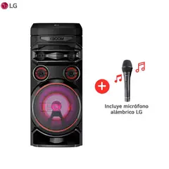 LG - Torre de Sonido XBOOM con Bluetooth y Karaoke RNC7