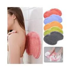 GENERICO - Almohadilla Baño Exfoliante de silicona para Ducha verde