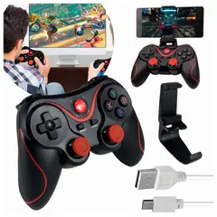 GENERICO - Mando Bluetooth para Celular Tablet TV Box Smart TV Gamer