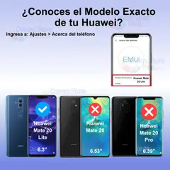 GENERICO - Mica para Huawei Mate 20 Lite Cerámica Anti-Espía Antishock Resistente