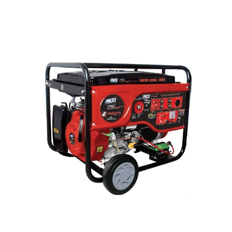 Generador a Gasolina 8000W con Arranque Eléctrico Pro