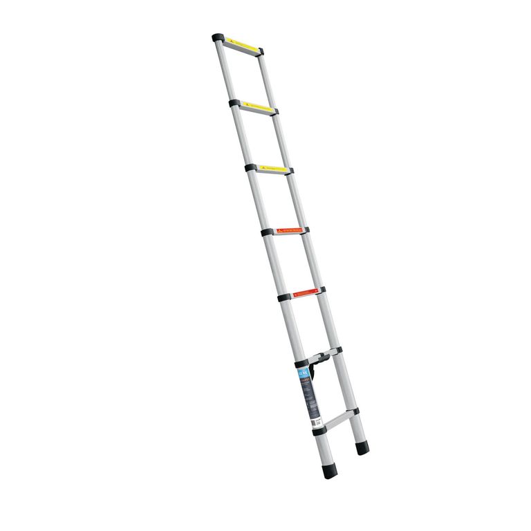 Escalera telescópica13 peldaños tipo II capacidad 102kg 101904