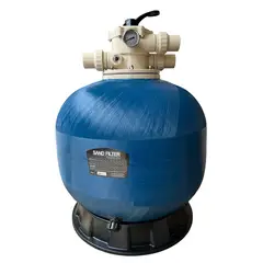 GENERICO - Filtro de arena para piscina de 20 pulgadas marca Pool System