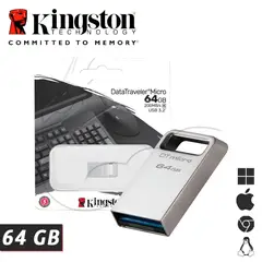 KINGSTON - Memoria Usb Datatraveler Flash 64 Gb Ultrapequeño