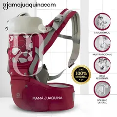 GENERICO - Canguro para Bebé «BALLENITA» 3 en 1 Red