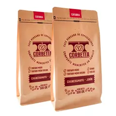 CORBETTA - Café de Especialidad Molido Pack 500 Gr Chanchamayo Caturra