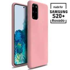 SAMSUNG - Silicone Case Para S20 Plus Rosado
