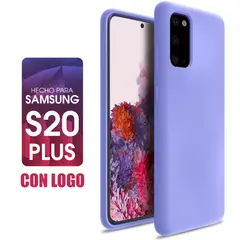 SAMSUNG - Silicone Case Para S20 Plus Lila