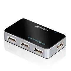 ASTROM - Extension usb Hub para usb de 4 puertos AT-1000