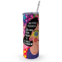 KUSTOMIT - Vaso Tomatodo Tumbler Mug Acero 750ml - Las alas son tuyas