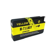 HP - Cartucho 711 XL AMARILLO IMPRESORA T120 T520 Tinta 711 YELLOW