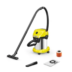 KARCHER - Aspiradora de polvo y agua WD3S 1000W 17L