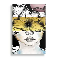 KUSTOMIT - Cuadro Decorativo Aluminio 20x30 - Florecer