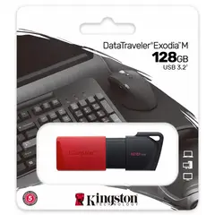 KINGSTON - Memoria USB 128GB DataTraveler Exodia M