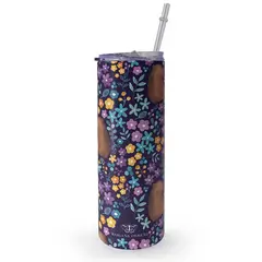KUSTOMIT - Vaso Tomatodo Tumbler Mug Acero 750ml - Josito fondo morado