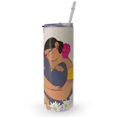 KUSTOMIT - Vaso Tomatodo Tumbler Mug Acero 750ml - Abrázate