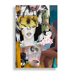 KUSTOMIT - Cuadro Decorativo Aluminio 20x30 - Autorretrato