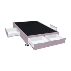 BARAKA HOME - Base de Cama Villach 2 Plz - Lila