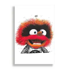 KUSTOMIT - Cuadro Decorativo Aluminio 20x30 - Animal