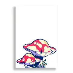 KUSTOMIT - Cuadro Decorativo Aluminio 20x30 - Hongos