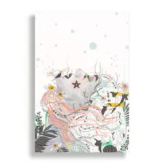 KUSTOMIT - Cuadro Decorativo Aluminio 20x30 - Belleza Natural