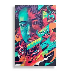 KUSTOMIT - Cuadro Decorativo Aluminio 20x30 - One