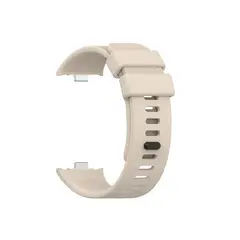 GENERICO - Correa Silicona para Xiaomi Redmi Smart Watch 4 Beige