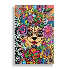 KUSTOMIT - Cuadro Decorativo Aluminio 20x30 - Catrina