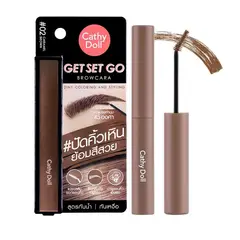CATHY DOLL - GET SET GO BROWCARA 3.2G COLOR 02 CARAMEL BROWN