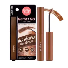 CATHY DOLL - GET SET GO BROWCARA 3.2G COLOR 01 CINNAMON BROWN