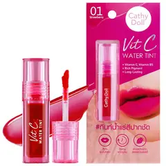 CATHY DOLL - VIT C WATER TINT 2.7G COLOR 01 STRAWBERRY