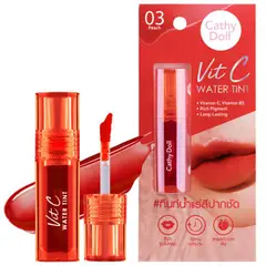 CATHY DOLL - VIT C WATER TINT 2.7G COLOR 03 PEACH