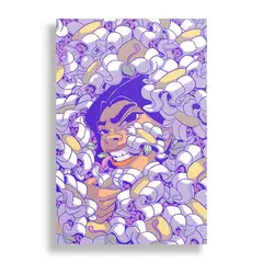 KUSTOMIT - Cuadro Decorativo Aluminio 20x30 - Mordida