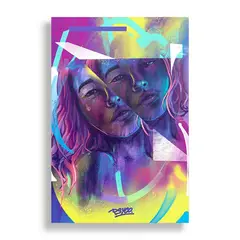 KUSTOMIT - Cuadro Decorativo Aluminio 20x30 - Haze