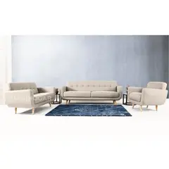 ALTO HOGAR - Juego de Sala 3 2 1 Leah Beige