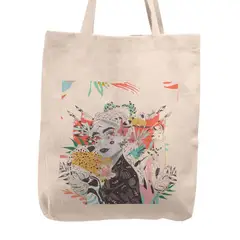 KUSTOMIT - Bolso Tela Tote Bag Cartera Playa - Empoderamiento Natural