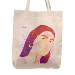 KUSTOMIT - Bolso Tela Tote Bag Cartera Playa - Magia en lo desconocido