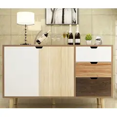 TU MESITA - Aparador Vintage Moderno Mayte 120cm Multicolor