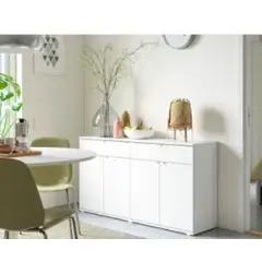 TU MESITA - Aparador Moderno Sami 140cm Blanco