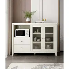 TU MESITA - Aparador de Cocina moderno Alicia color Blanco