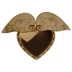 GENERICO - Caja Corazón Manos de amor