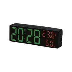 GENERICO - Reloj Digital Despertador Alarma LED Temperatura y Humedad